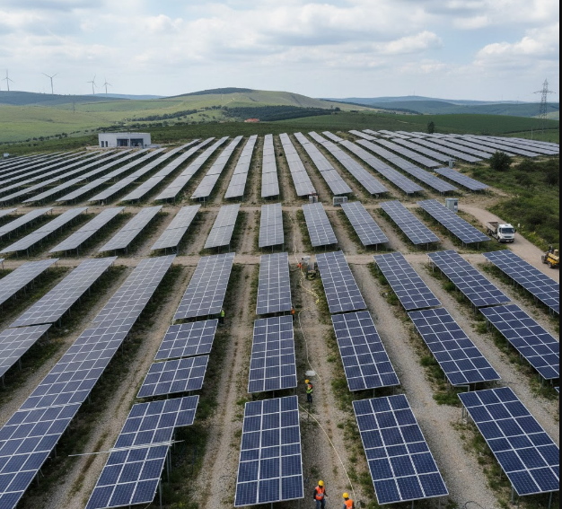 Installation panneaux photovoltaiques