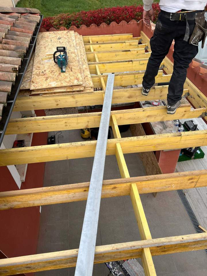 Montage charpente Muret